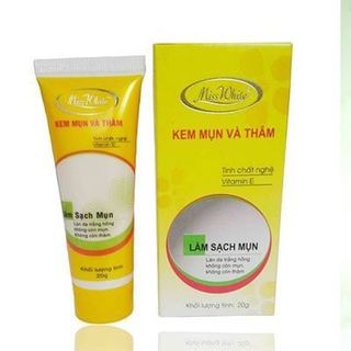 Kem mụn và thâm tinh chất nghệ Miss White