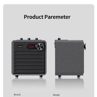 Loa bluetooth Lenovo TS1 kèm 2 mic không dây, công suất khủng.