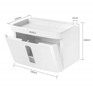 Hộp đựng giấy treo tường ECOCO - mẫu mới