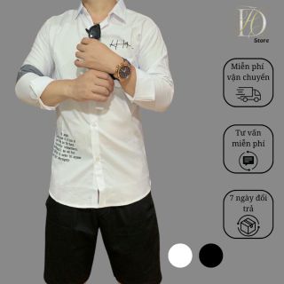 ÁO SƠ MI NAM TAY DÀI IN HỌA TIẾT