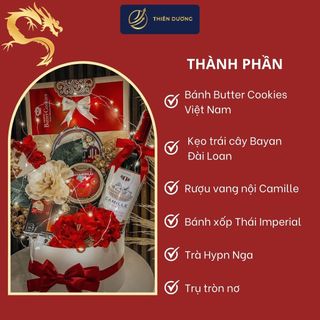 Set qùa tết 5 món sang trọng, quà tặng dịp tết 2024