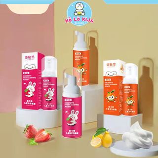 Kem đánh răng cho bé dạng bọt