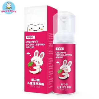 Kem đánh răng cho bé dạng bọt