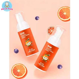 Kem đánh răng cho bé dạng bọt