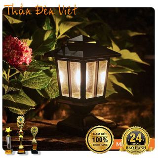 Đèn gắn tường, trụ, cắm cỏ năng lượng mặt trời sân vườn Thái Lan