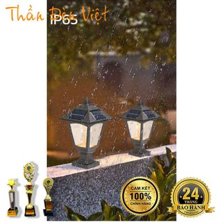Đèn gắn tường, trụ, cắm cỏ năng lượng mặt trời sân vườn Thái Lan