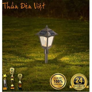 Đèn gắn tường, trụ, cắm cỏ năng lượng mặt trời sân vườn Thái Lan