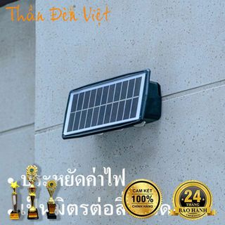 Đèn Trang Trí Hắt Tường Năng Lượng Mặt Trời Thái Lan ánh sáng vàng