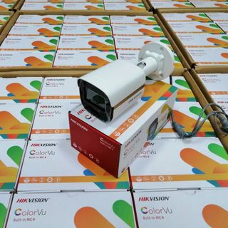 Camera HDTVI ColorVu 2MP Thân Trụ HIKVISION DS-2CE10DF3T-FS