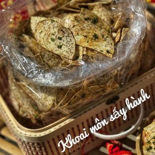 KHOAI MÔN SẤY MẮM HÀNH THƠM LỪNG VỊ MÔN 250G - WINNIE HOUSE