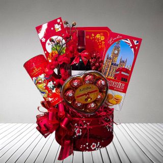 Set quà tết 6 món cao cấp đế trụ tròn 3 màu đa dạng