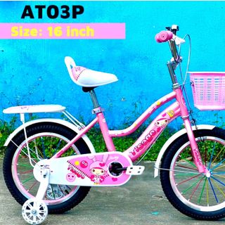 XE ĐẠP TRẺ EM size 16 inch cho bé 4-6 tuổi - AT03P