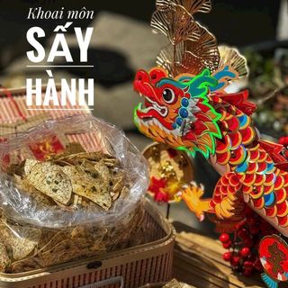 KHOAI MÔN SẤY MẮM HÀNH THƠM LỪNG VỊ MÔN 250G - WINNIE HOUSE