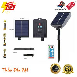 Dây đèn nháy led năng lượng mặt trời Thái Lan 50 bóng đèn