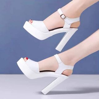 GIÀY SANDAL CAO GÓT VÂN CÁ XẤU