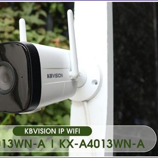 Camera IP WIFI 4MP Thân Ngoài Trời KBVISION KX-A4013WN-A
