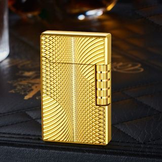 BẬT LỬA DUPONT VÂN KIM CƯƠNG 3D M37 - XÀI GAS