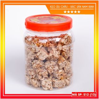 1 thùng 30 lọ Kẹo lạc S12 (450g) - Kẹo Sìu Châu Thanh Lan chính hiệu - Đặc sản Nam Định