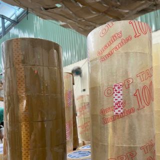 Băng keo trắng trong/vàng đục
100yard/200yard x 4,8cm x 1,6kg
(6 cuộn/cây)_hàng chính hãng_chất lượng cao