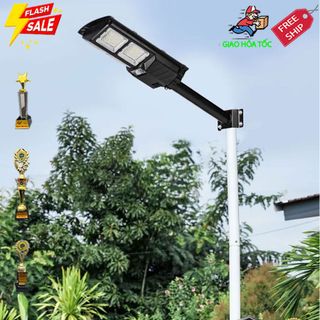 Đèn đường năng lượng mặt trời liền thể Thái Lan 3 màu 80W