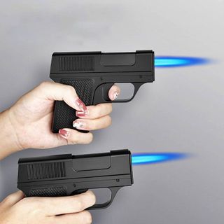 BẬT LỬA KHÈ - HỘP THUỐC FOCUS 2IN1 HÌNH SÚNG (ĐỂ ĐƯỢC 10 ĐIẾU THUỐC) - XÀI GAS
