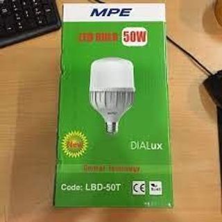 Đèn led bulb 50W ánh sáng trắng MPE LBD-50T bao sáng, bảo hành chính hãng giá sỉ