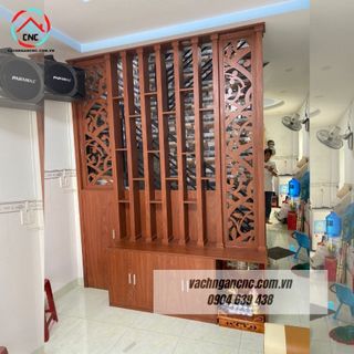 30+ Mẫu Vách Ngăn Cầu Thang Đẹp Trang Trí Phòng Khách Cực Hot