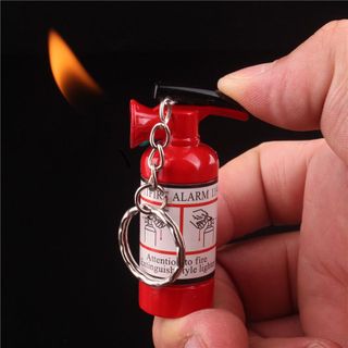 BẬT LỬA MÓC KHÓA HÌNH BÌNH CHỮA CHÁY - XÀI GAS