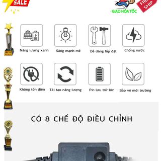 Đèn dây năng lượng mặt trời Thái Lan, dây dài 10M, 20 bóng đèn trang trí sân vườn