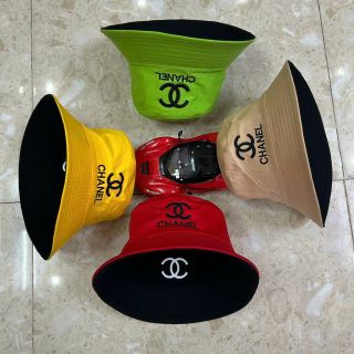 Mũ bucket đủ mẫu in chữ màu đen NV
