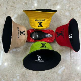 Mũ bucket đủ mẫu in chữ màu đen NV