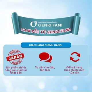 Omega 3 Bổ Mắt Hỗ Trợ Người Cận Thị, Tốt Cho Trí Não Tim Mạch, Astaxanthin Ngăn Ngừa Lão Hóa Genki Fami Nhật Bản
