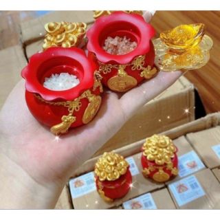 Hũ đựng muối gạo thần tài 2024