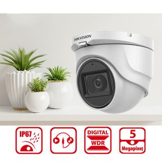 Camera HDTVI 5MP Có Mic HIKVISION DS-2CE78H0T-IT3FS