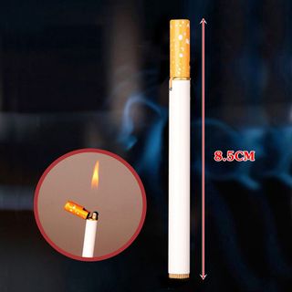 BẬT LỬA HÌNH ĐIẾU THUỐC LÁ GAS ĐÁ RÃNH TAY - XÀI GAS