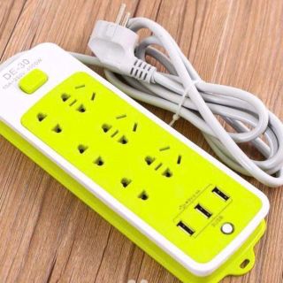 Ổ ĐIỆN XANH 6 Ổ CĂM , 3 USB