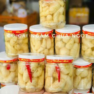 CỦ CẢI NON NGÂM CHUA NGỌT KÍCH THÍCH VỊ GIÁC 500G - WINNIE HOUSE