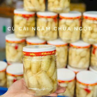 CỦ CẢI NON NGÂM CHUA NGỌT KÍCH THÍCH VỊ GIÁC 500G - WINNIE HOUSE