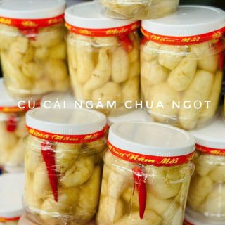 CỦ CẢI NON NGÂM CHUA NGỌT KÍCH THÍCH VỊ GIÁC 500G - WINNIE HOUSE