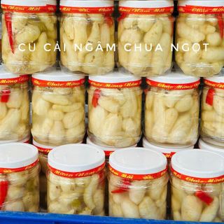 CỦ CẢI NON NGÂM CHUA NGỌT KÍCH THÍCH VỊ GIÁC 500G - WINNIE HOUSE