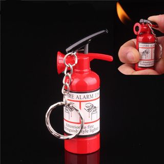BẬT LỬA MÓC KHÓA HÌNH BÌNH CHỮA CHÁY - XÀI GAS