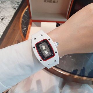 SALE: ĐỒNG HỒ NỮ TRUNG CẤP RICHA MILL.ER CAO SU