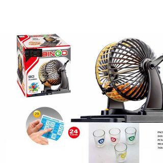 Bộ Đồ Chơi Lô Tô BINGO 90 Số LOẠI TỐT Đủ Mẫu Khách Chọn - Lồng Quay Loto Xổ Số - Đồ Chơi Trẻ Em