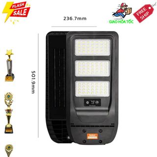 Đèn đường led năng lượng mặt trời liền thể Thái Lan 180W mẫu mới