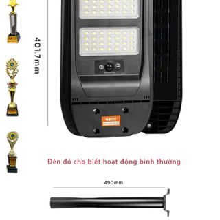 Đèn đường năng lượng mặt trời liền thể Thái Lan 120W chống thấm nước