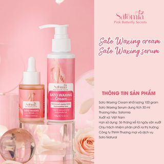 Kem Tẩy Lông SATO tẩy lông vùng kín, nách, tay, chân 100ml, chiết xuất thiên nhiên, tẩy lông an toàn, không đau rát