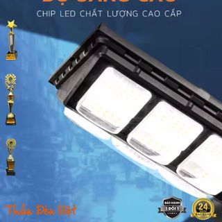Đèn đường liền thể năng lượng mặt trời Thái Lan 400W chống nước
