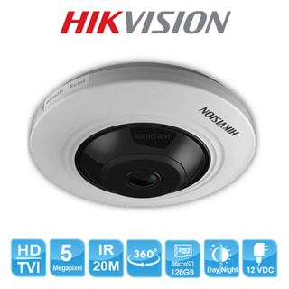 Camera HD-TVI Hikvision DS-2CC52H1T-FITS Mắt Cá 5MP giá sỉ