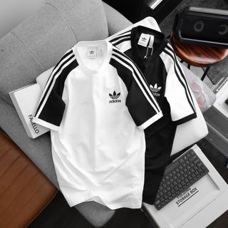 Áo thun nam chất cotton, áo phông nam cao cấp, chất cotton 4c cao cấp xịn , đường may tỉ mỉ. Logo thêu - size từ 55kg - 85kg