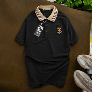 Áo thun polo nam chất cotton, áo phông nam cao cấp, chất vải cá sấu cotton 4c - size từ 55kg - 85kg